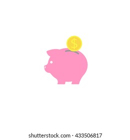 Saving money icon