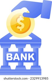 saving money icons modern gradient style