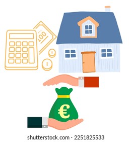 Saving money. Savings plans to economically reduce costs.