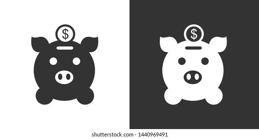 Saving Sign Symbol Icon Vector