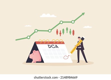 Saving stock, DCA, Dollar-cost averaging or 
Average cost investment. Invest in savings on a monthly, quarterly basis. Investors record stock savings date in calendar.