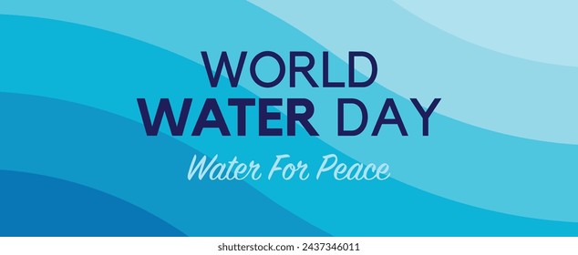 
Saving water and world environmental protection concept. World water day. water for peace 