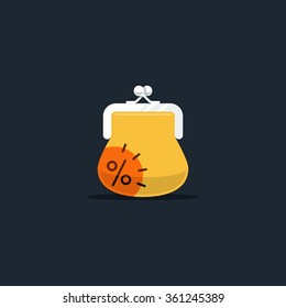 Savings account concept