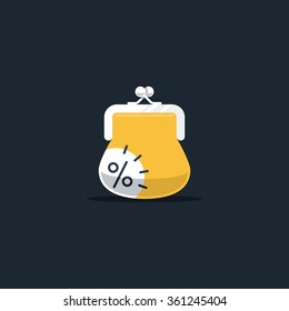 Savings account concept