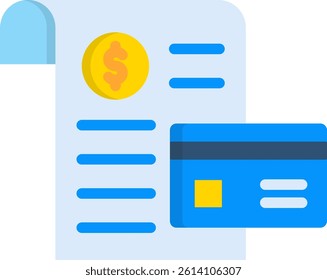Savings Account Icon Flat Vector Illustration