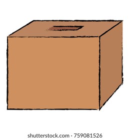 savings box isolated icon