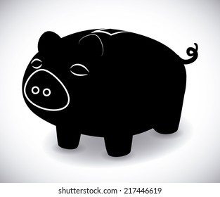 savings graphic design ,vector illustration