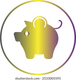 Savings icon design for personal commercial use