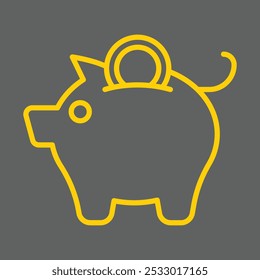 Diseño de icono de ahorro para el Uso comercial personal