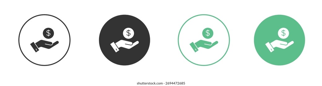Ícone de economia para design e Web.
