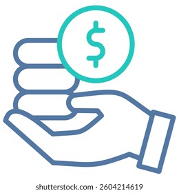 Savings Icon Element For Design