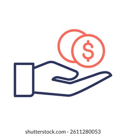 Savings Icon Element For Design