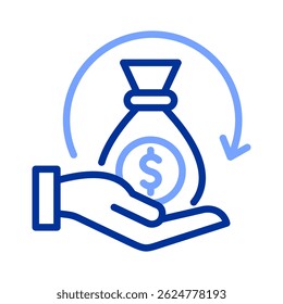 Savings Icon Element For Design