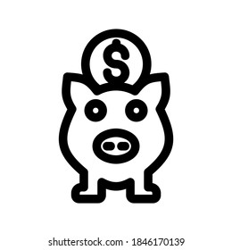 savings icon or logo isolated sign symbol vector illustration - high quality black style vector icons
