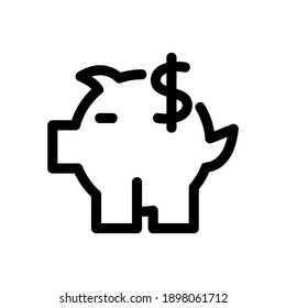 savings icon or logo isolated sign symbol vector illustration - high quality black style vector icons
