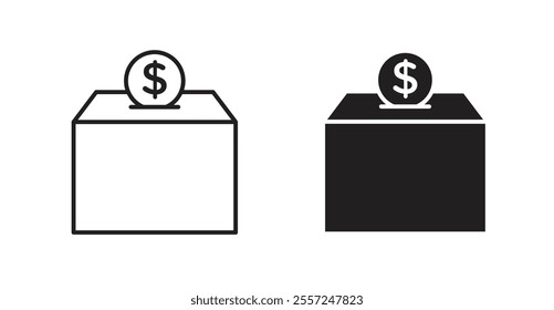 Savings Icon set. vector illustration set