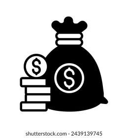 Savings  icon in vector. Logotype
