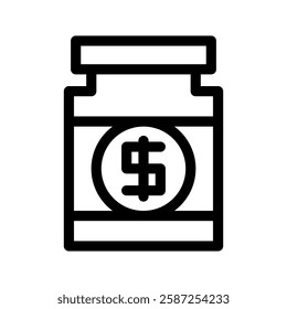 Savings Icon Vector Symbol Design Illustration