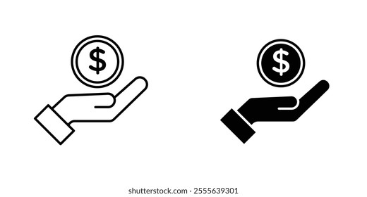 Savings icons for app and websites.