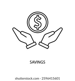 savings icons  symbol vector elements for infographic web