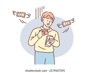 Savings, illustrations of saving money savings, balances, payments, increased assets, , side jobs, future planning, income