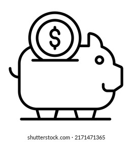 ahorro Diseño de conceptos modernos, ilustración vectorial