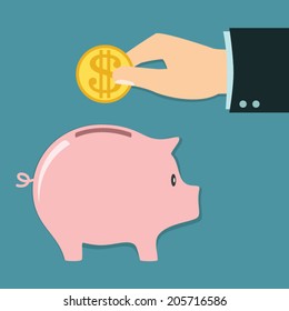 Savings are planting