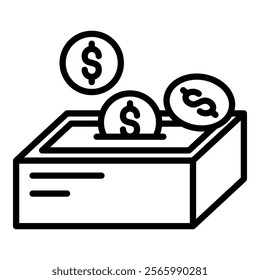 Savings Simple Vector Icon Collection
