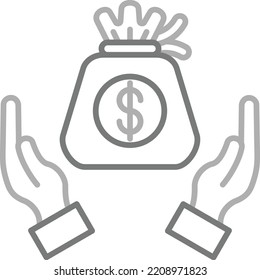 Spart Vektorsymbol. Kann für Druck-, Mobil- und Web-Anwendungen verwendet werden.
