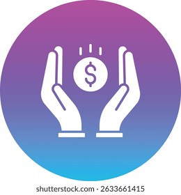 Icono de Vector de ahorro. Se puede utilizar para aplicaciones de impresión, móviles y de Web.
