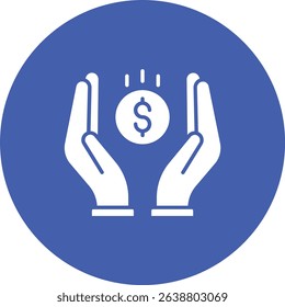 Savings vector icon. Can be used for printing, mobile and web applications.