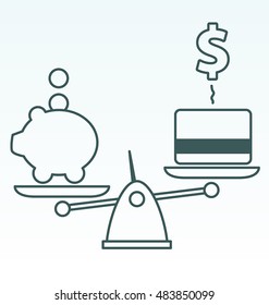 Savings vs Debt