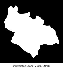 Savnik Municipality map, administrative subdivision of Montenegro. Vector illustration.