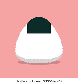 Savory Rice Balls, Onigiri Vector Elements suitable for poster design, template, social media ang others.