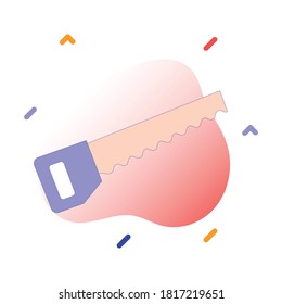 
Saw, bade, cutter, craft fully editable vector icon
