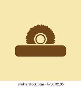 Saw Blade Icon.