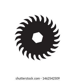 saw blade icon vector design template