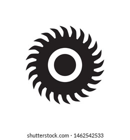 saw blade icon vector design template