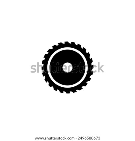 Saw blade icon vector design trendy