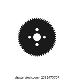 Vector de icono de hoja visible en fondo blanco