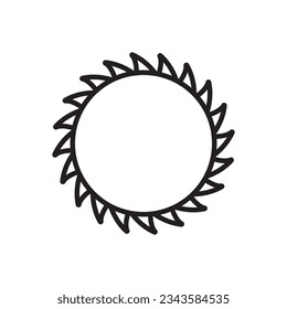 diseño de la ilustración de la plantilla del vector de icono de hoja