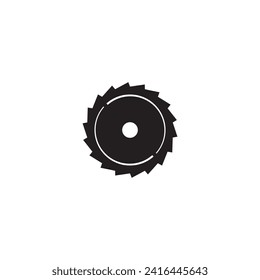 Saw Blade logo or icon design