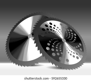 saw blade two model of 