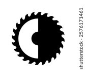 saw blade vector design,carpentry tool logo design,vintage,badge,editable design
