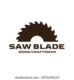 saw blade vector design,carpentry tool logo design,vintage,badge,editable design
