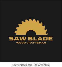 saw blade vector design,carpentry tool logo design,vintage,badge,editable design
