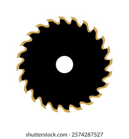 saw blade vector design,carpentry tool logo design,vintage,badge,editable design
