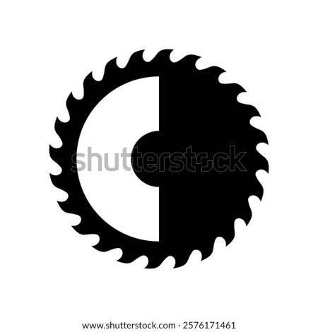 saw blade vector design,carpentry tool logo design,vintage,badge,editable design
