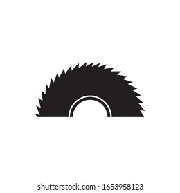 Vi el diseño de iconos de círculo. ilustración vectorial