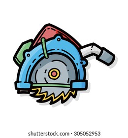 Saw color doodle